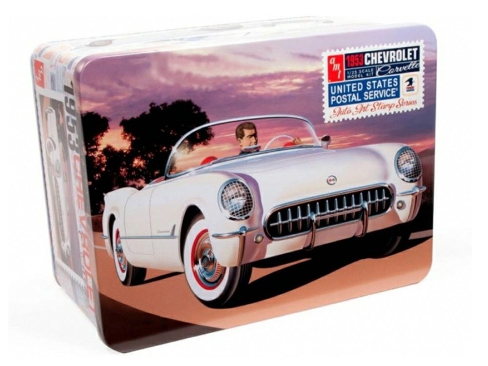 Bachmann Europe plc 1953 Chevy Corvette (USPS Stamp Series Collector Tin)